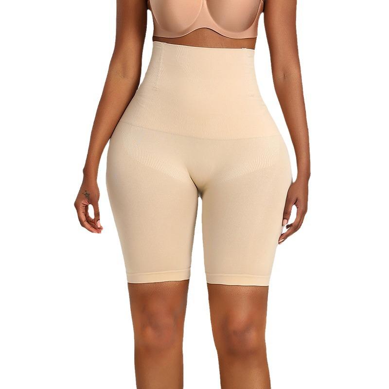 Übergröße High-Waist Anti-Roll Bauchweg Shapewear Shorts