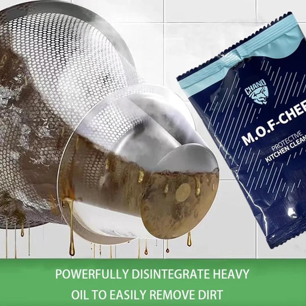 Concentrated Heavy Oil Cleaning Kitchen Biological Enzyme Oil Removal Powder Cleaning Agent Kitchen Range Hood Oil Stain Removal