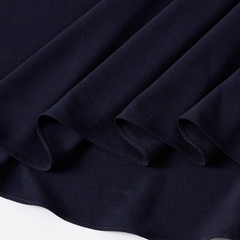 Pasite New Chinese Style Fake Two-Piece Chiffon Dress