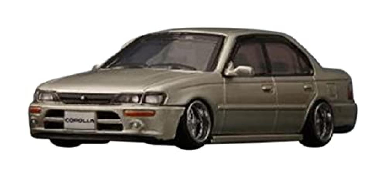 

BM CREATIONS Масштаб Toyota Corolla 1996 AE100 Шампань Готовая модель 64B0252 1/64 (Правый руль)