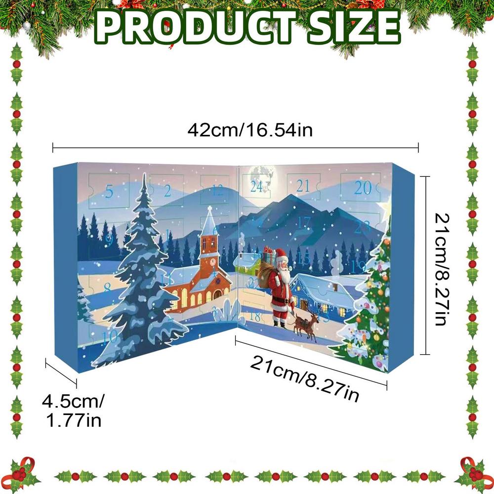 2025 Countdown Calendar Gnome Advent 24-day Christmas Gnome Dwarf Dolls Advent Cute Dwarf Dolls Countdown Calendar Desktop Decor