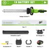 ONEGREEN 2000W Elektrikli Çit Kesme Makinesi 180° Döner Kablosuz Peyzaj Çit Budama Makası Bahçe Aleti Makita Akü Pimi İçin