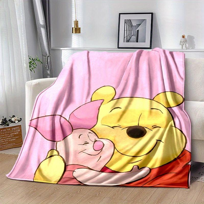 1 Stück Winnie Puuh Ferkel Decke Weicher Überwurf für Heimdekoration, Sofabezug, Reise