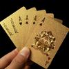 Black Gold Playing Card Game Card Waterproof Creative Magic Tools Chessboard Game Props For Home Holiday Classic Party Game