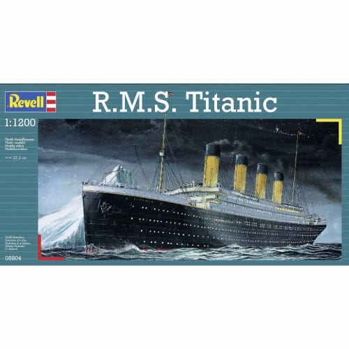 Tysk Revell 1/1200 R.M.S Titanic Plastmodell 05804