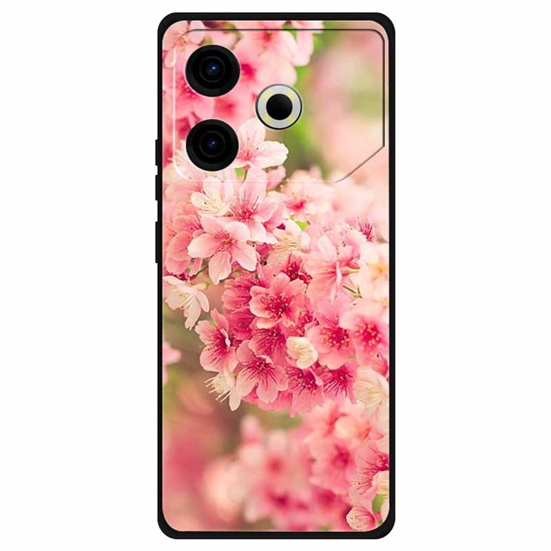 For Tecno Pova 6 Neo Case Silicone Soft Flower Space Fashion Cover For Tecno Phantom X2 Pro Cases Landscape Paint Covers Cute