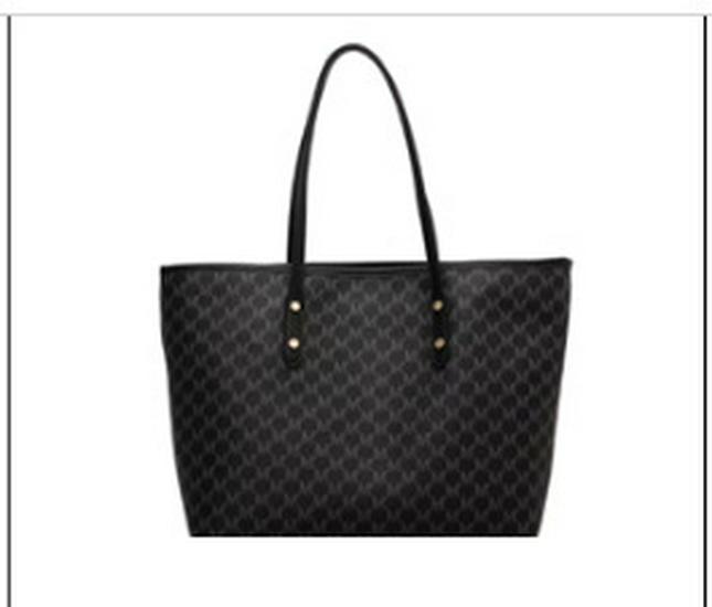 

Хит продаж 2024 Женская модная сумка-тоут большой вместимости - Универсальные стили ношения на плече и в руках чёрный