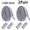 1Pair/2Pair Elastic Laces Sneakers Tennis No Tie Shoe Laces Lock Shoelaces Without Ties Kids Adult Shoelace Shoes Accessories