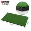 PGM Indoor Golf Practice Mat - Compact Monochrome Swing & Hitting Mat