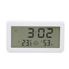 LCD Hygrometer Thermometer High Accuracy Clear Display Indoor Comfort Indicator with Foldable Stand for Home Office