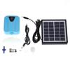 Aquarium Water Oxygen Pump Small Portable Pond Aerator ZOS Solar Powered/DC Charging Oxygenator