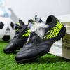 Children'S Football Shoes Swivel Buckle Lightweight Sneakers Boys And Girls Artificial Turf Game Training Sneakers