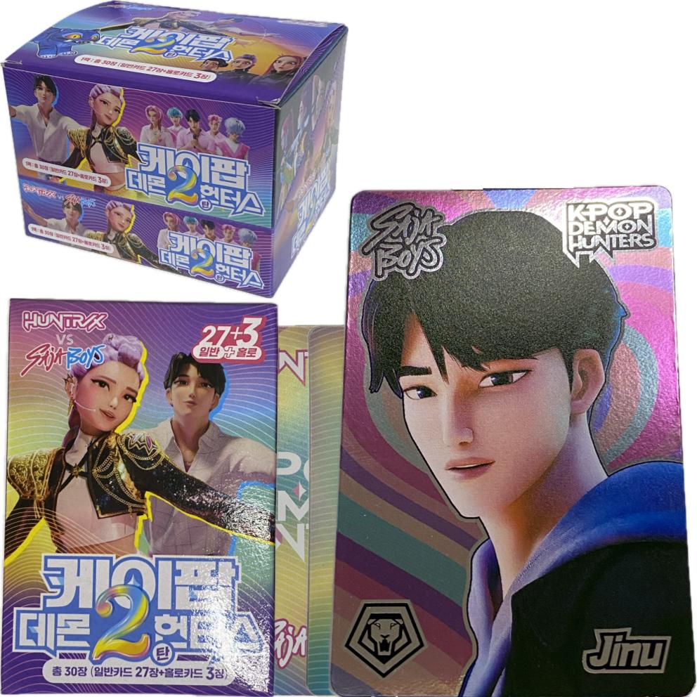 K-Pop Demon Hunters 12 Packs of 30 Kadehen Photocards