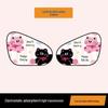 Cartoon Cat Car Sunshade: Sun Protection & Heat Insulation Electrostatic Window Visor
