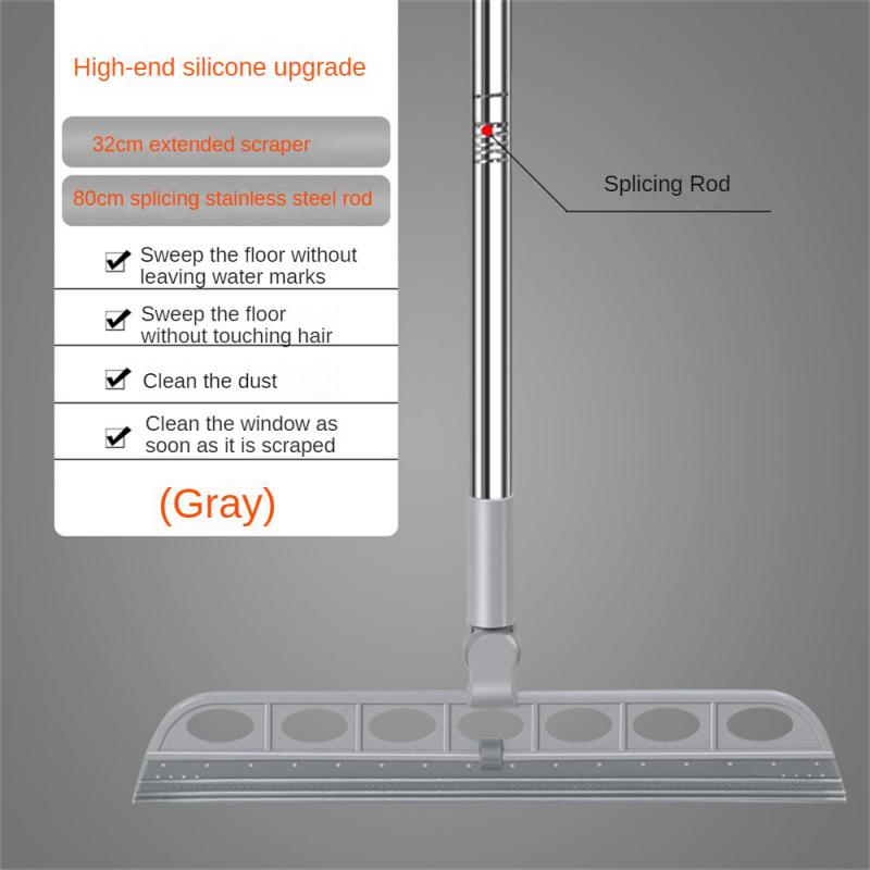 Bathroom Scraper Durable Glass Cleaner Advanced Foldable Glass Cleaner For Home Convenient Bathroom Essential Broom Unique