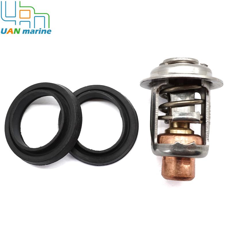 143°F 62°C Thermostat Kit for Mercury Outboard 833072004 833072003 833072 18-3536 18-3537 Engines