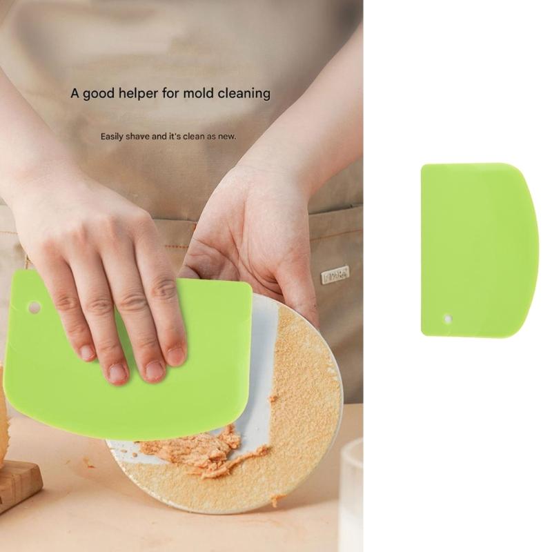 Baking Tool Cake Cream Spatula Dough Cutter And Butter Scraperboard With Smooth Edged For Perfect Result Easy Cleaning