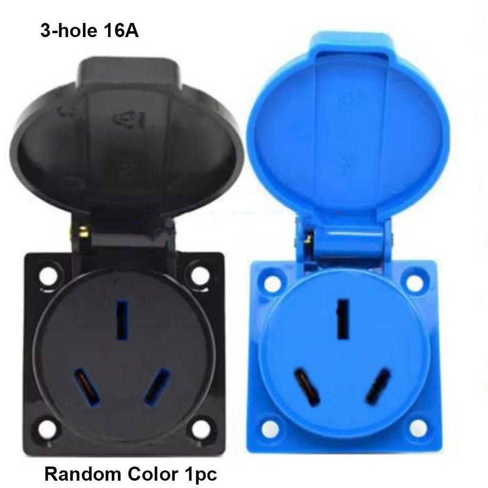 

Водонепроникна Пилозахищена 10A Триконтактна IP54 220В Силова Розетка Високої Якості 16A Зарядна Станція 2