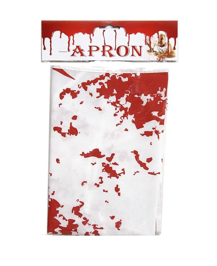 Halloween Bloody Apron Bloody Butcher CosPlay Blood Handprint Apron Ghost Festival Horror Dress Up Makeup Ball Performance Props