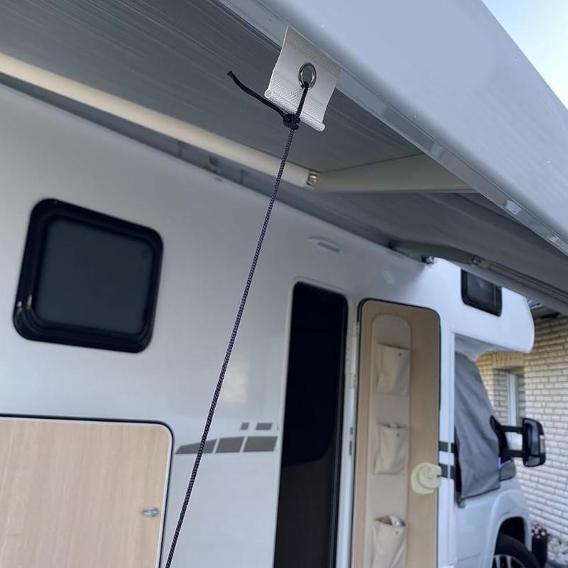 Awning Clip Outdoor Equipment Hanging Hooks for Caravans, Motorhomes Trailers Vehicle for 5/6mm and 7/8mm Strips Nonslip