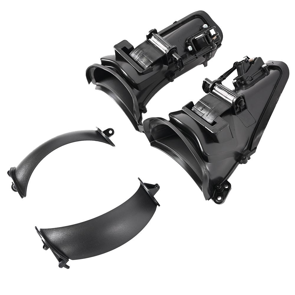 Harley-Davidson Road Glide (15-23) Dual Light Inner Air Intake Box - Black