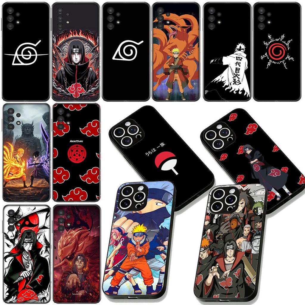 Akatsuki Narutos Itachi Uchiha Sasuke Pain Phone Case for Xiaomi Redmi Note 13 14 ProPlus Pro Plus 14C A4 13C Pro+ Note14 Cover