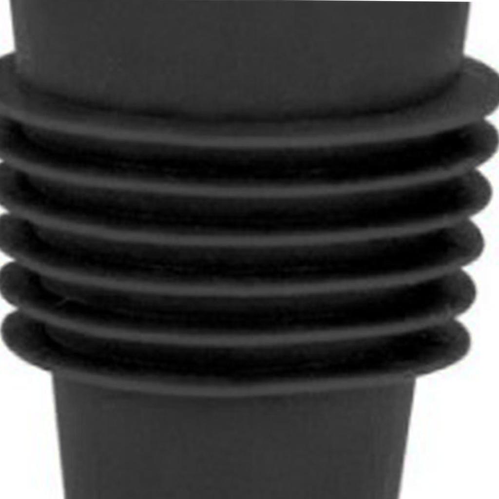 Rolha de Garrafa de Vinho Silicone de Grau Alimentício Aço Inoxidável 6,1x2,35cm Decorativa Prática Reutilizável
