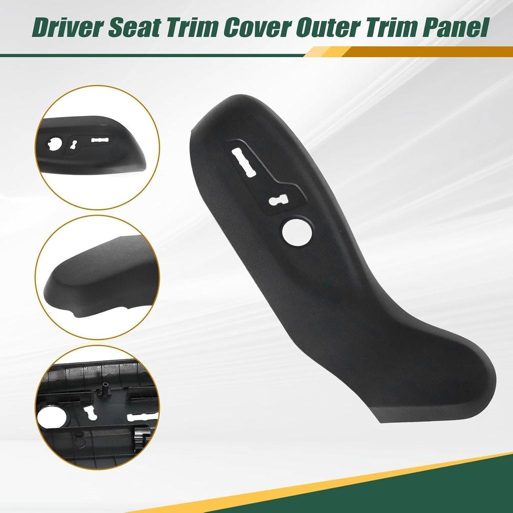 Priprilod Capa de Acabamento Externa do Painel da Porta do Motorista Esquerda Compatível Com Hyundai Sonata 2015 2016 2017 2018 2019# 88051-C2020-TRY