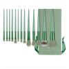 13pcs Makeup Brushes Set Synthetic Fiber Fluffy Strong Grasping Powder Eye Shadows Makeup Brushes Green
