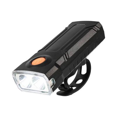 Wiederaufladbare Stirnlampe, Neues Helles Licht für Mountainbike, USB Fahrrad-Frontleuchte für Nachtfahrten