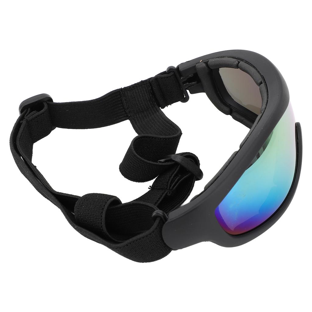Dog Sunglasses Goggles UV Wind Dust Protection Pet Glasses Eye Wear with Adjustable Strap for Dog Cat Red