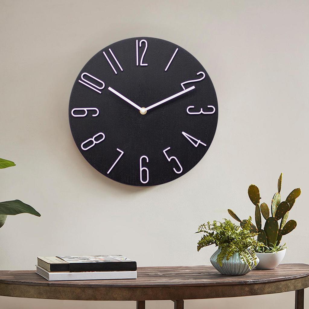 Wall Clock Silent Non Ticking Wall Clocks Battery Operated Digital Clock Simple Minimalist Hanging Wall Clock Home Decorations