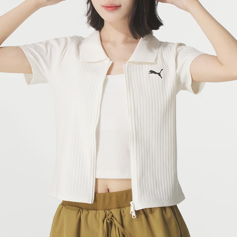PUMA Polo Shirt With Breathable Collar Women tops 634779-87