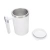 Electric Stirring Cup 400ml 304 Stainless Steel Easy to Clean Rechargeable Automatic Stirring Coffee Mug for Milk