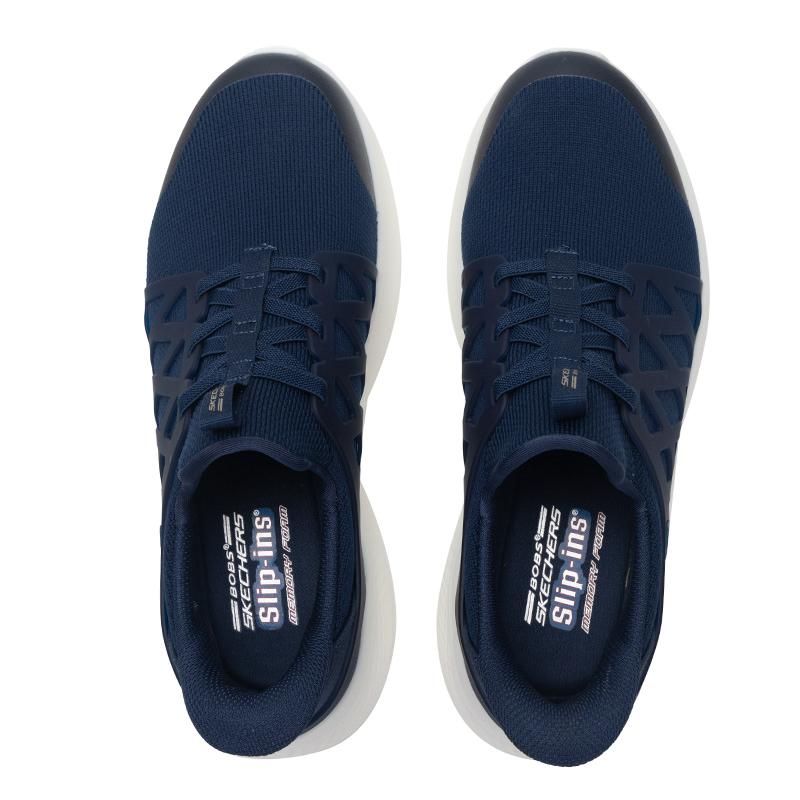 Skechers Bobs Comfortable Versatile Low-Top Casual Shoes Men Sneaker Blue 118308-NVY