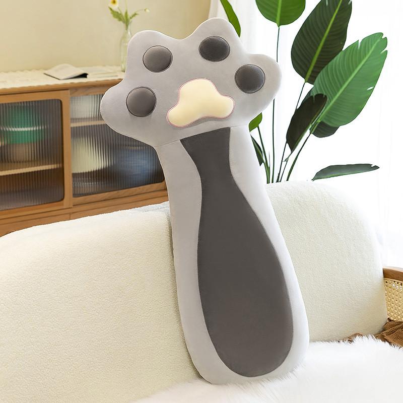 Cute Cat Claw Plush Pillow Large Soft Toy For Kids And Teens Perfect Gift