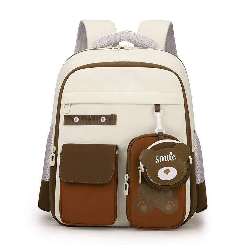 Cartoon Children's Schoolbag Boys and Girls Backpack Lightweight Ridge Protection Backpack