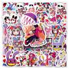 54 Pcs Waterproof Epoxy Digital Circus Cartoon Character Stickers for Phone Case Decoration