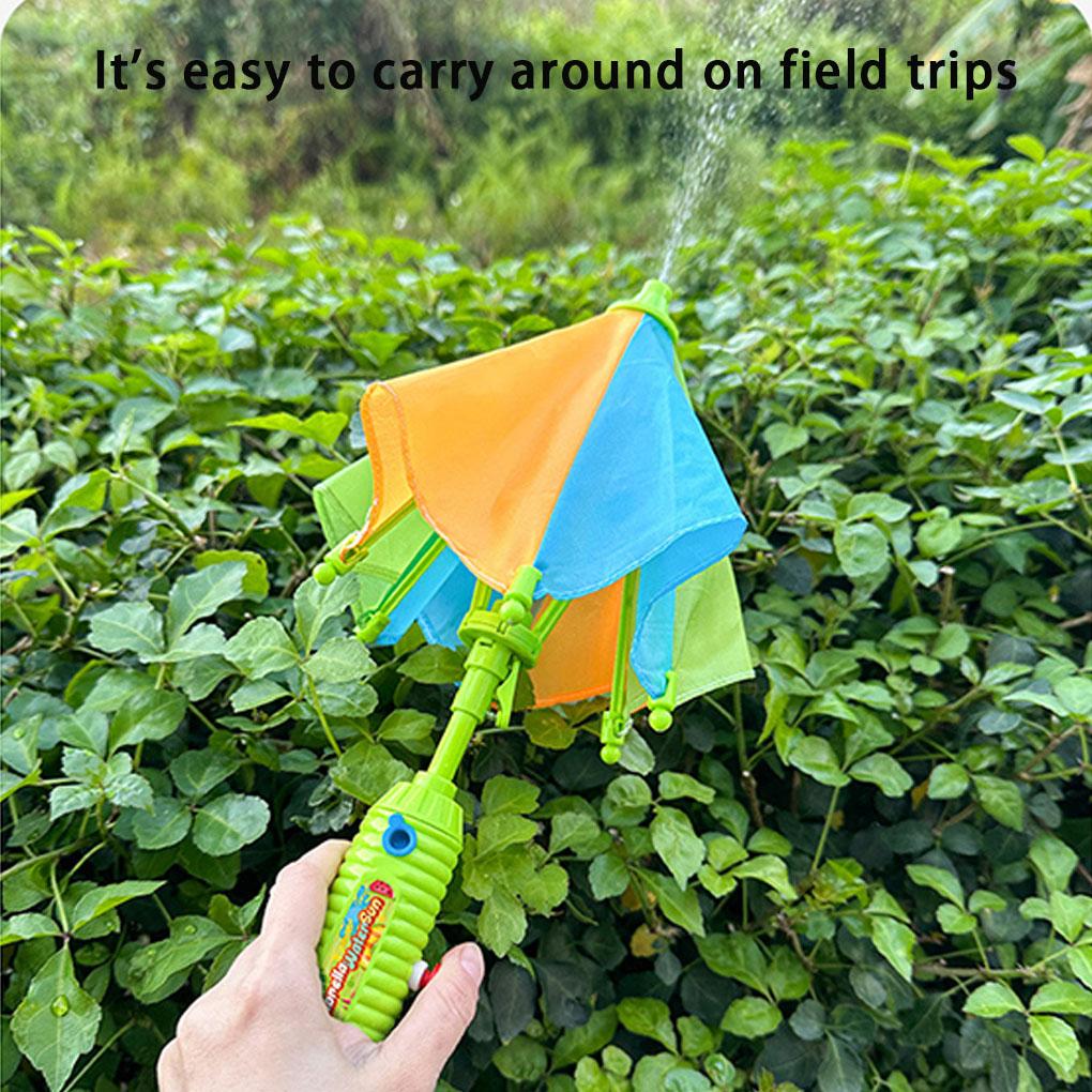 ABS Kids Water Sprayer Fun Umbrella Shaped Water Gun For Water Fight Umbrella-shaped Water Gun Beach
