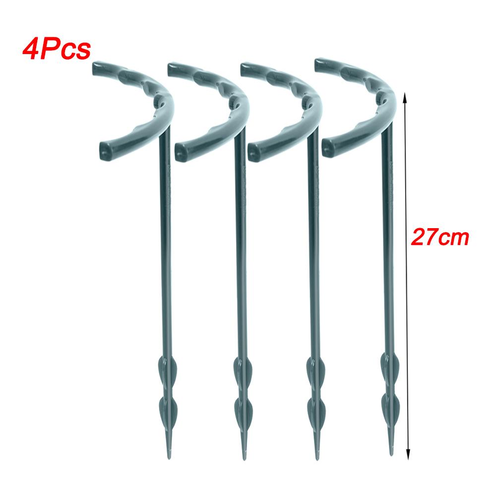 

2/4/6 шт пластиковая опорная свая подставка для растений опорная свая для цветов теплицы расположение фиксатор стержня держатель садовые инструменты