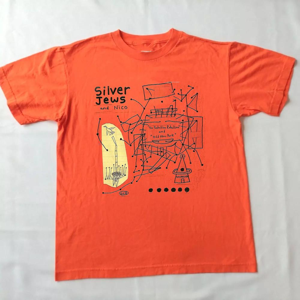 Silver Jews Band And Nico Orange T SHIRT FULL SIZE S5XL Unisex T-Shirt XL