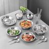 Jingzhou 304 Stainless Steel Camping Tableware Set