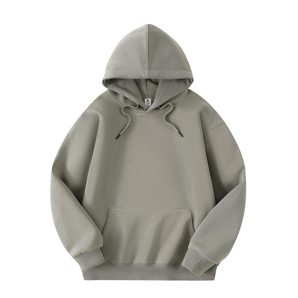 Felpa con Cappuccio Casual Unisex Felpe Classiche Monocolore Moda Comoda Opzione per Stratificare Ideale per Sport Outdoor&Quotidiano
