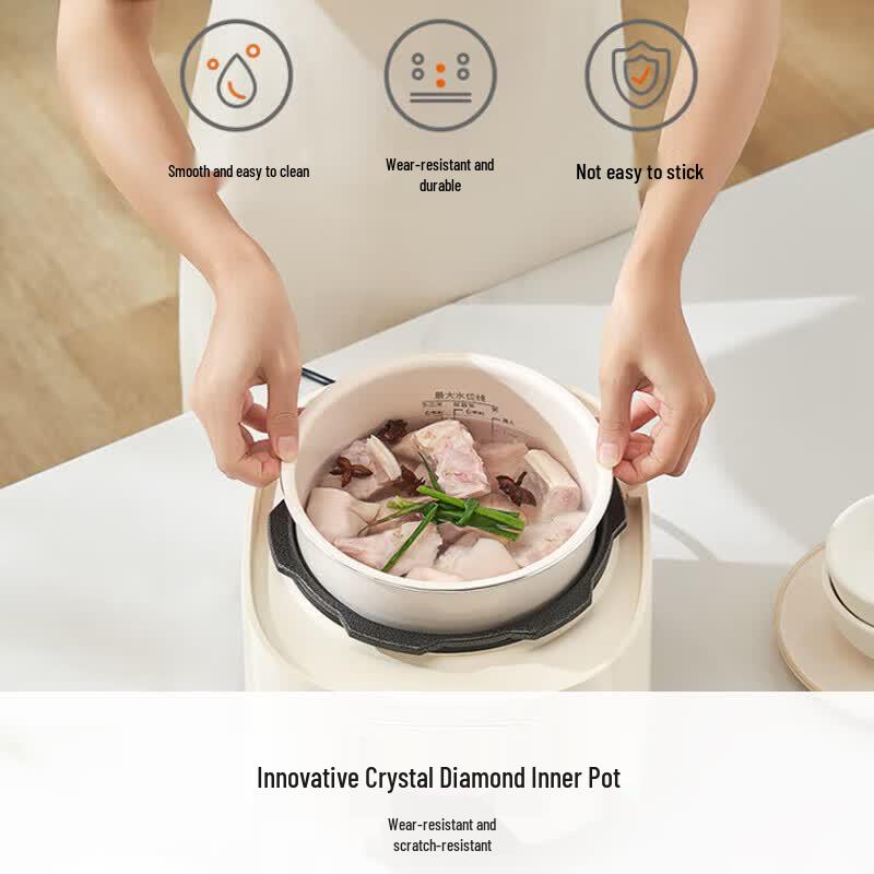 Joyoung 3L Electric Pressure Cooker CN plug (adapter included)