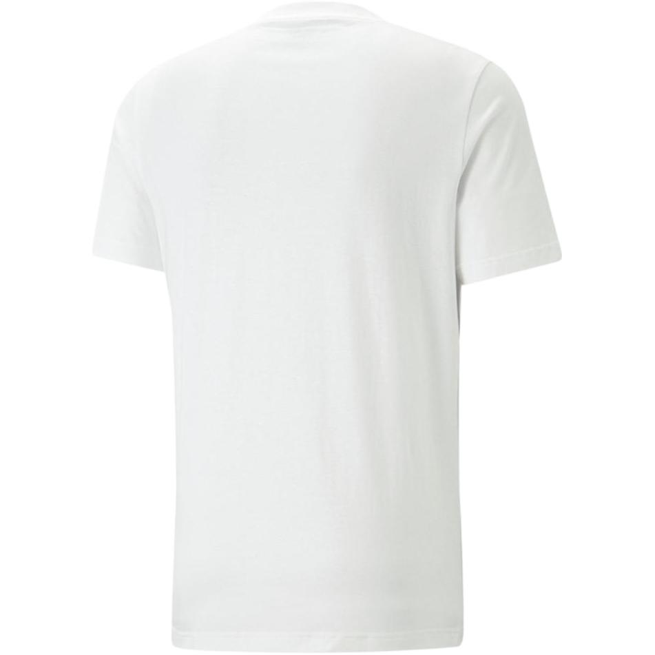 Puma Summer Splash Graphic Tee Men Tops White 677095-02
