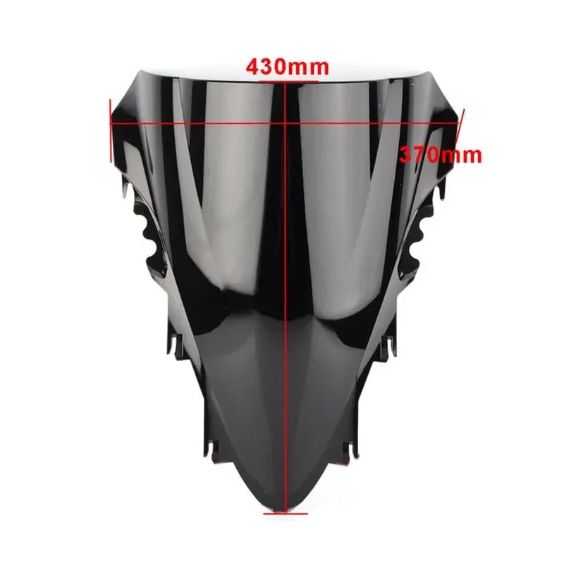 For Yamaha 2007 2008 YZFR1 Motorcycle Wind Deflector Double Bubble Windshield Deflector Protector Windscreen YZF1000 YZF-R1