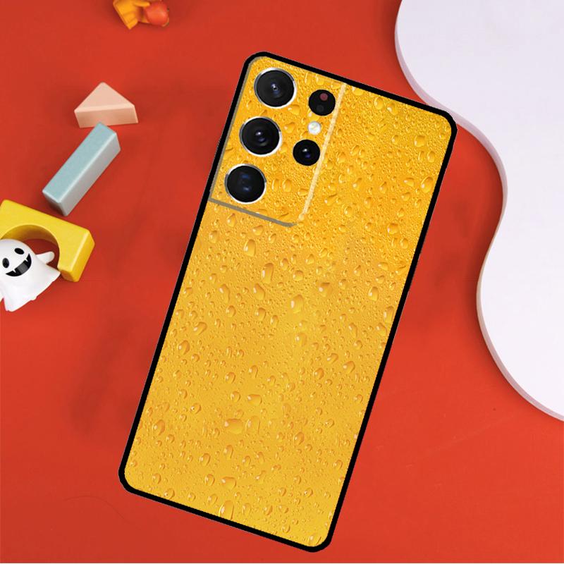 

Чехол для телефона Бокал пива Алкоголь для Samsung Galaxy S25 Ultra S24 Ultra S9 S10 S20 S21 S22 S24 Plus S23 FE Galaxy S21 Plus