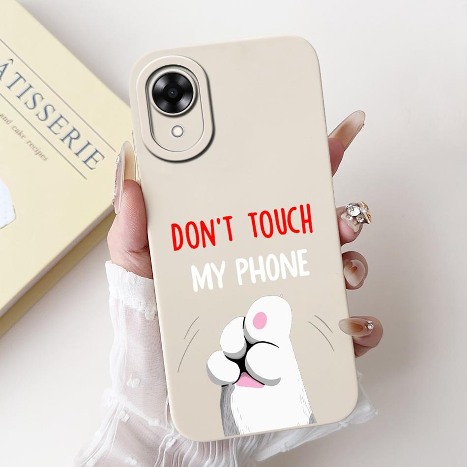 For OPPO A17k A17 2024 New Cute Cartoon Pattern Soft Silicone Case For Oppo A17 A 17 17k CPH2471 CPH2477 Protective Phone Cases