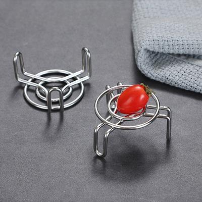 Ultra Mini Steaming Rack, Small Stainless Steel Height and Height, Small Leg Rack,Health Pot Thermos Cup, Small Pot Rack