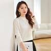CARBAMMI Women's Cashmere Wool Blend Pullover Sweater